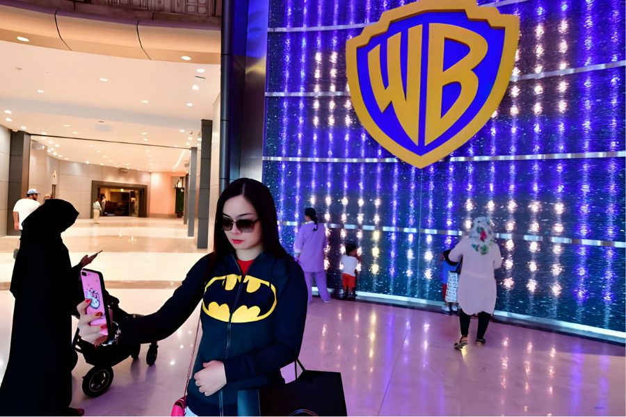 Attractions at Warner Bros Abu Dhabi