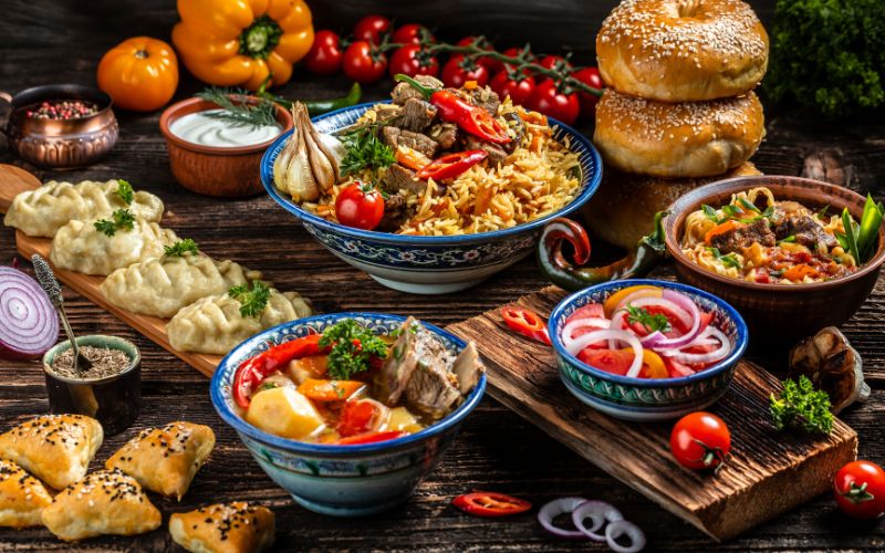 Traditional Uzbek Dishes